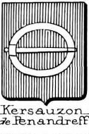 Kersauzon Coat of Arms / Family Crest 2