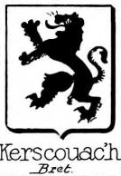 Kerscouach Coat of Arms / Family Crest 0