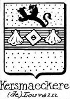 Kersmaeckere Coat of Arms / Family Crest 0