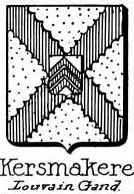 Kersmakere Coat of Arms / Family Crest 0