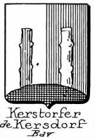 Kerstorfer Coat of Arms / Family Crest 1