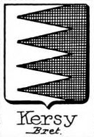 Kersy Coat of Arms / Family Crest 0