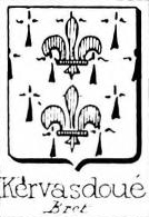 Kervasdoue Coat of Arms / Family Crest 0