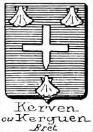 Kerven Coat of Arms / Family Crest 1
