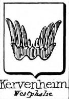 Kervenheim Coat of Arms / Family Crest 0