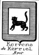 Kerveno Coat of Arms / Family Crest 2