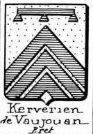 Kerverien Coat of Arms / Family Crest 1