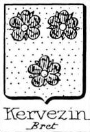 Kervezin Coat of Arms / Family Crest 0