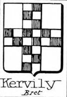 Kervily Coat of Arms / Family Crest 0