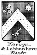 Kervyn Coat of Arms / Family Crest 1