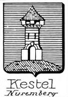 Kestel Coat of Arms / Family Crest 1