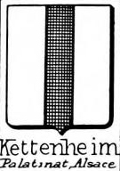Kettenheim Coat of Arms / Family Crest 1