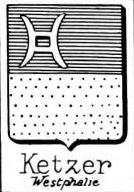 Ketzer Coat of Arms / Family Crest 1