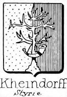 Kheindorff Coat of Arms / Family Crest 0