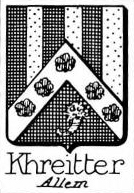 Khreitter Coat of Arms / Family Crest 0