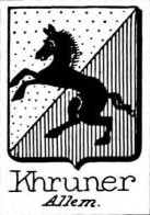 Khruner Coat of Arms / Family Crest 0