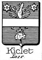 Kiclet Coat of Arms / Family Crest 0