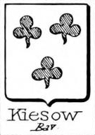 Kiesow Coat of Arms / Family Crest 1