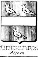 Kimpenrod Coat of Arms / Family Crest 0