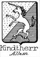 Kindtherr Coat of Arms / Family Crest 1