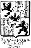 Kindtsperger Coat of Arms / Family Crest 0