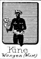 Kine Coat of Arms / Family Crest 1