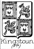 Kingstoun Coat of Arms / Family Crest 0