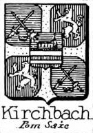 Kirchbach Coat of Arms / Family Crest 1