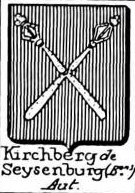 Kirchberg Coat of Arms / Family Crest 21