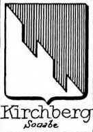 Kirchberg Coat of Arms / Family Crest 16