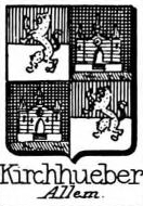 Kirchhueber Coat of Arms / Family Crest 0
