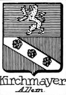 Kirchmayer Coat of Arms / Family Crest 1