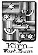 Kirn Coat of Arms / Family Crest 1