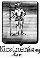Kirstner Coat of Arms / Family Crest 1