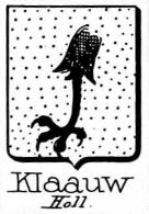 Klaauw Coat of Arms / Family Crest 0