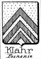 Klahr Coat of Arms / Family Crest 0
