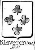 Klaveren Coat of Arms / Family Crest 0