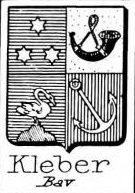 Kleber Coat of Arms / Family Crest 1