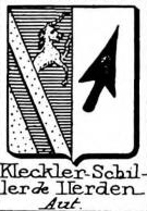 Kleckler Coat of Arms / Family Crest 1
