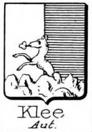 Klee Coat of Arms / Family Crest 1