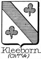 Kleeborn Coat of Arms / Family Crest 0