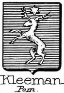 Kleeman Coat of Arms / Family Crest 0