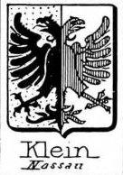 Klein Coat of Arms / Family Crest 3
