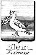 Klein Coat of Arms / Family Crest 13