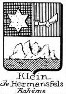 Klein Coat of Arms / Family Crest 15