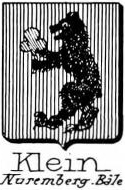 Klein Coat of Arms / Family Crest 8