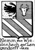 Klemm Coat of Arms / Family Crest 1