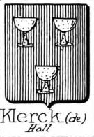 Klerck Coat of Arms / Family Crest 3