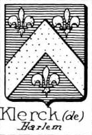 Klerck Coat of Arms / Family Crest 4