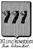 Klinckowstrom Coat of Arms / Family Crest 0